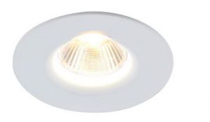 Встраиваемый светильник светодиодный UOVO белый LED 1*7W 500Lm 3000K A1427PL-1WH ― ТРИ ПЛАФОНА