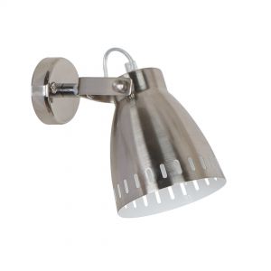 Спот одна лампа LUNED матовое серебро E27 1*60W 220V A2214AP-1SS ― ТРИ ПЛАФОНА