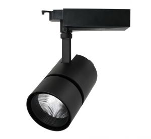 Спот светодиодный для шинной системы TRACK LIGHTS черный LED 1*50W 220V 4500Lm 4000K арт.A2450PL-1BK ― ТРИ ПЛАФОНА