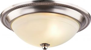 Потолочный светильник ALTA серебро/белый E27 2*40W 220V A3011PL-2SS ― ТРИ ПЛАФОНА