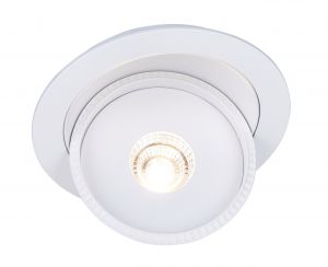 Встраиваемый светильник поворотный светодиодный STUDIO белый LED 1*15W 1425Lm 3000K A3015PL-1WH ― ТРИ ПЛАФОНА