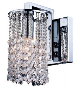 Бра хрустальное CASCATA хром E14 1*60W A3028AP-1CC ― ТРИ ПЛАФОНА