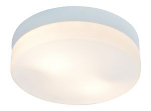 Настенно-потолочный светильник влагозащищенный AQUA белый E27 2*60W 220V арт.A3211PL-2WH ― ТРИ ПЛАФОНА