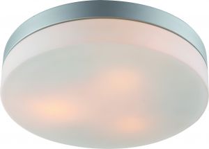 Настенно-потолочный светильник влагозащищенный AQUA серебро/белый E27 3*60W 220V арт.A3211PL-3SI ― ТРИ ПЛАФОНА
