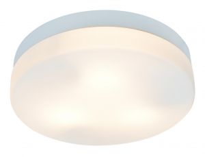 Настенно-потолочный светильник влагозащищенный AQUA белый E27 3*60W 220V арт.A3211PL-3WH ― ТРИ ПЛАФОНА