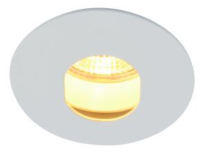 Встраиваемый светильник ACCENTO белый GU10/G5,3 1*50W 220V арт.A3219PL-1WH ― ТРИ ПЛАФОНА