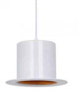 Подвесной светильник CAPPELLO белый с золотом E27 1*60W 220V A3236SP-1WH ― ТРИ ПЛАФОНА