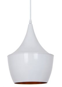 Подвесной светильник CAPPELLO белый с золотом E27 1*60W 220V A3407SP-1W ― ТРИ ПЛАФОНА