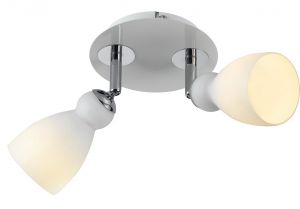 Спот две лампы BULBO белый G9 2*40W A4037AP-2WH ― ТРИ ПЛАФОНА