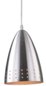 Подвесной светильник LUCIDO серебро E27 1*40W 220V A4081SP-1SS ― ТРИ ПЛАФОНА