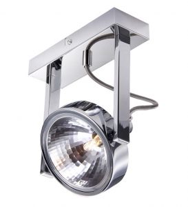 Спот одна лампа FACCIA хром G9 1*40W 220V арт.A4507AP-1CC ― ТРИ ПЛАФОНА