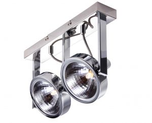 Спот две лампы FACCIA хром G9 2*40W 220V арт.A4507PL-2CC ― ТРИ ПЛАФОНА