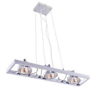 Подвесной светильник-спот FACCIA хром G9 3*40W 220V арт.A4507SP-3CC ― ТРИ ПЛАФОНА