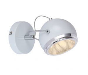 Спот одна лампа ORBITER белый/хром G9 1*40W 220V арт.A4509AP-1WH ― ТРИ ПЛАФОНА