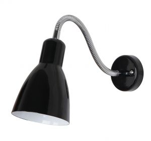 Бра регулируемое MERCOLED черный E27 1*60W 220V A5048AP-1BK ― ТРИ ПЛАФОНА