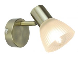 Спот один плафон PARRY античная бронза E14 1*40W 220V A5062AP-1AB ― ТРИ ПЛАФОНА