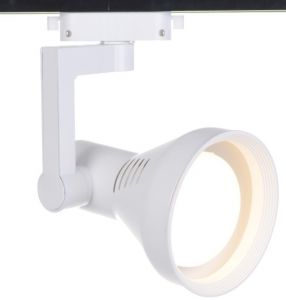 Спот для шинной системы TRACK LIGHTS белый E27 1*60W 220V арт.A5109PL-1WH ― ТРИ ПЛАФОНА