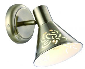Спот одна лампа CONO античная бронза E14 1*40W A5218AP-1AB ― ТРИ ПЛАФОНА