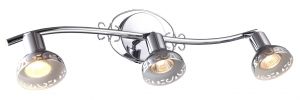 Спот три лампы FOCUS хром GU10 3*35W A5219PL-3CC ― ТРИ ПЛАФОНА