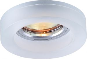 Встраиваемый светильник WAGNER хром/белый GU10/G5,3 1*50W 220V арт.A5222PL-1CC ― ТРИ ПЛАФОНА