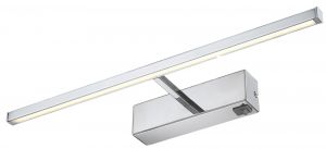 Подсветка для картин/зеркал светодиодная с выключателем PICTURE LIGHTS хром/белый LED 1*8W 220V 420Lm 3000K арт.A5308AP-1CC ― ТРИ ПЛАФОНА