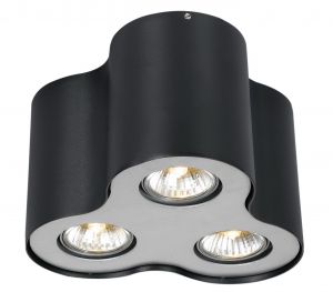Потолочный светильник FALCON белый GU10 3*50W 230V A5633PL-3BK ― ТРИ ПЛАФОНА