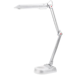 Настольная лампа DESK A5810LT-1SI ― ТРИ ПЛАФОНА