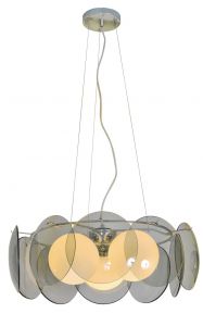 Подвесная люстра PALMER хром E27 3*60W A5831SP-3CC ― ТРИ ПЛАФОНА