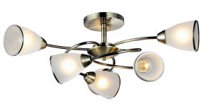 Потолочная люстра INNOCENTE античная бронза E14 6*60W 220V A6059PL-6AB ― ТРИ ПЛАФОНА