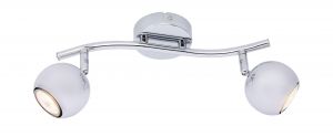 Спот две лампы PIATTO хром GU10 2*50W 220V арт.A6251PL-2CC ― ТРИ ПЛАФОНА