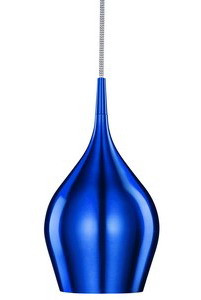 Подвесной светильник VIBRANT синий E14 1*40W 220V A6412SP-1AZ ― ТРИ ПЛАФОНА