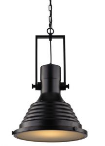 Подвесной светильник DECCO черный/белый E27 1*40W 220V A8021SP-1BK ― ТРИ ПЛАФОНА