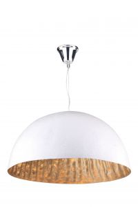 Подвесная люстра DOME хром/белый с серебром E27 3*40W 220V A8149SP-3SI ― ТРИ ПЛАФОНА