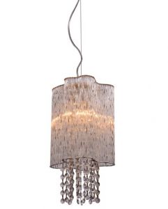 Подвесной светильник TWINKLE хром/прозрачный/хрусталь E14 1*40W 220V A8560SP-1CL ― ТРИ ПЛАФОНА