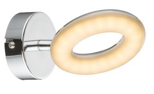 Спот светодиодный один плафон CIAMBELLA хром LED 1*4W 320Lm 3000K A8972AP-1CC ― ТРИ ПЛАФОНА