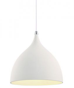 Подвесной светильник CICLONE белый/хром E14 1*40W 220V арт.A9155SP-1WH ― ТРИ ПЛАФОНА