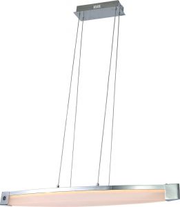 Подвесной светильник светодиодный GIORNO хром/белый LED 2*23W 220V 1960Lm 3000K A9444SP-2CC ― ТРИ ПЛАФОНА
