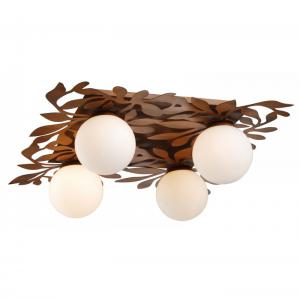 Потолочный светильник GARDEN A9454PL-4BR ― ТРИ ПЛАФОНА