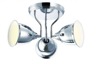 Потолочная люстра-спот CAMPANA хром E14 3*40W A9557PL-3CC ― ТРИ ПЛАФОНА