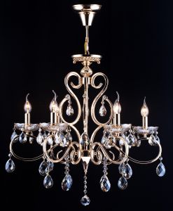 Подвесная люстра "свечи" Elegant 50 ARM124-06-G ― ТРИ ПЛАФОНА