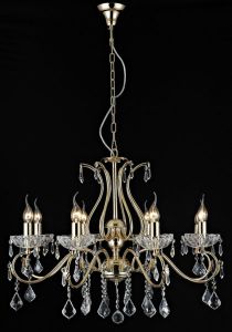 Подвесная люстра Elegant 1 ARM215-08-G ― ТРИ ПЛАФОНА