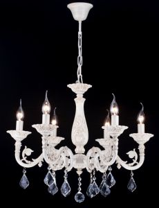 Подвесная люстра "свечи" Elegant 55 ARM216-06-W ― ТРИ ПЛАФОНА