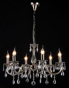 Подвесная люстра "свечи" Elegant 56 ARM339-06-R ― ТРИ ПЛАФОНА