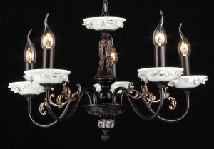 Подвесная люстра "свечи" Classic 14 ARM565-05-R ― ТРИ ПЛАФОНА