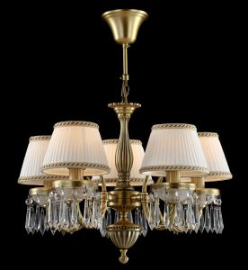 Подвесная люстра Royal Classic 7 СL1028-05-R ― ТРИ ПЛАФОНА