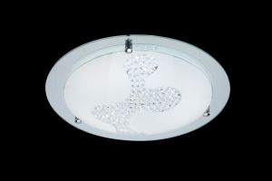 Потолочный светильник светодиодный Riman хром LED 18W 220V арт. CL213-11-W ― ТРИ ПЛАФОНА