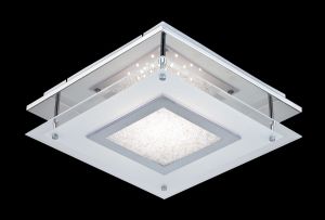 Потолочный светильник светодиодный Descartes хром LED 20W 220V арт. CL214-11-R ― ТРИ ПЛАФОНА