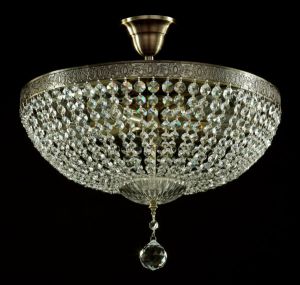 Потолочная люстра Diamant 5 DIA900-PT40-B ― ТРИ ПЛАФОНА