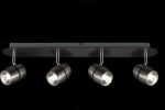 Спот светодиодный четыре плафона Meson никель LED 4*5W 220V арт. ECO004-04-N