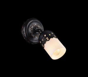 Спот один плафон Renda кофейный с  золотом E14 1*40W 220V арт. ECO562-01-R ― ТРИ ПЛАФОНА